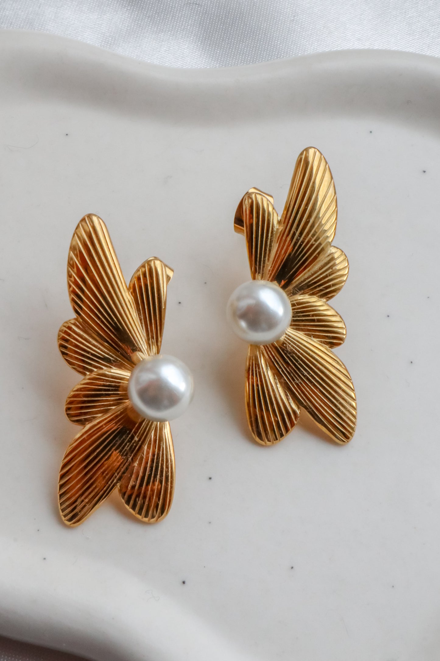 Brincos Emerald Leaf