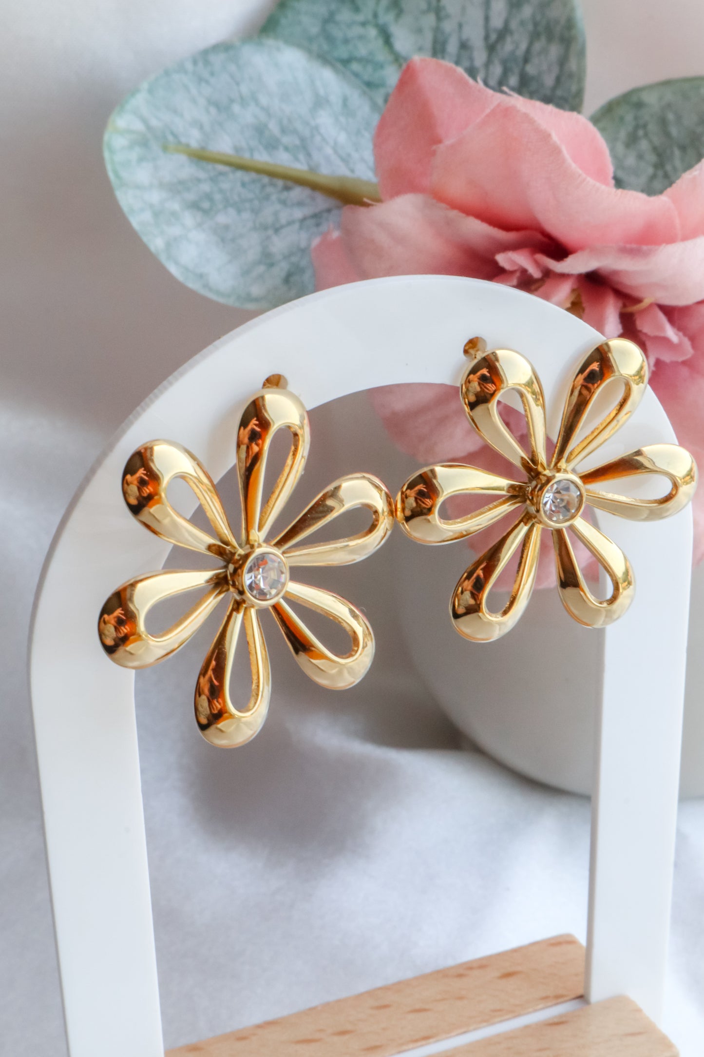 Brincos Pétale d'Or