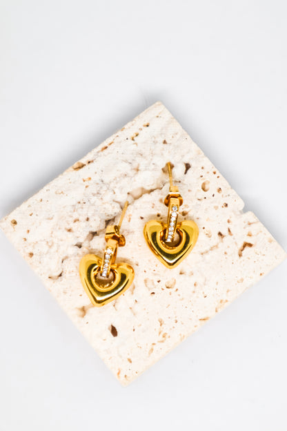 Brincos Bloom Hearts