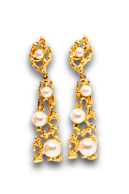 Brincos Étoile Fleurie